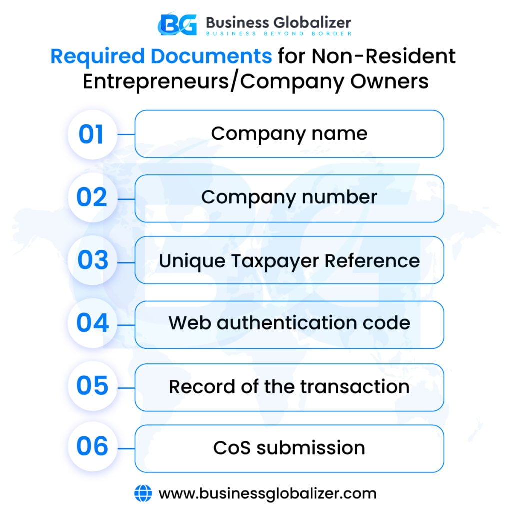 UK Tax Return Guidelines: Requirements for Non-Residents 3 UK Tax Return Guidelines: Requirements for Non-Residents Entrepreneurs/Company Owners