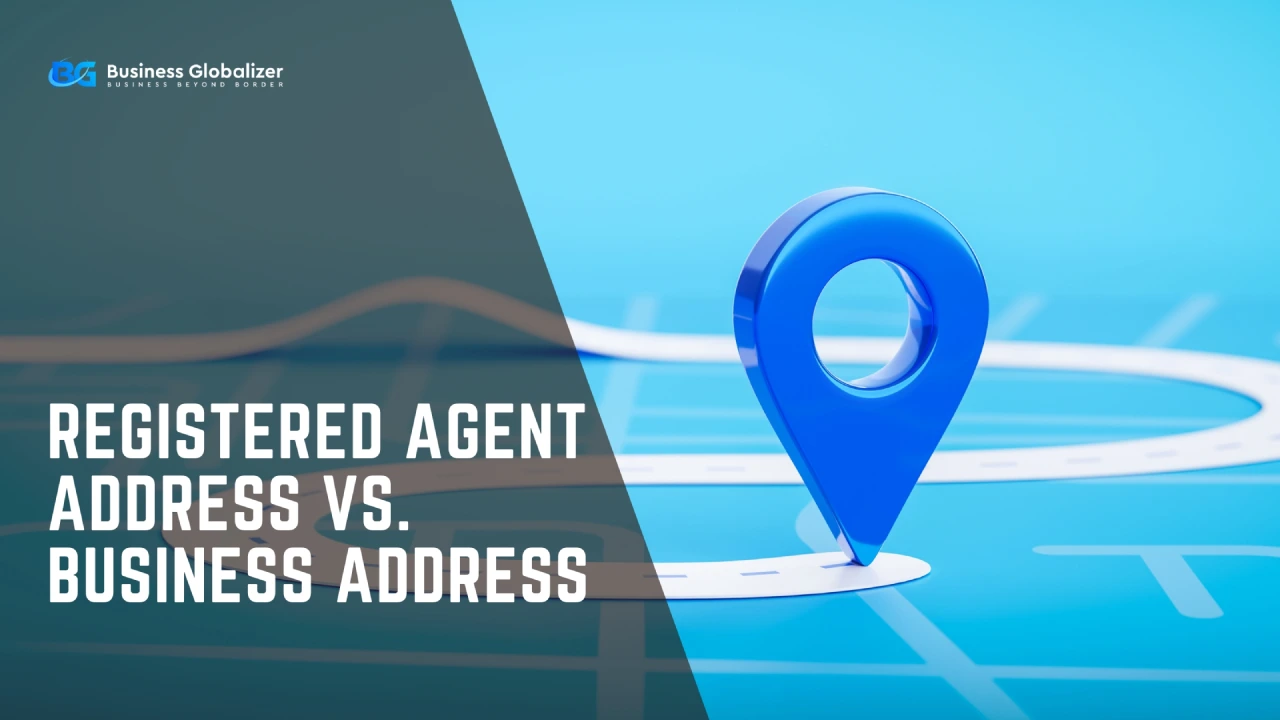 Registered agent address vs business address