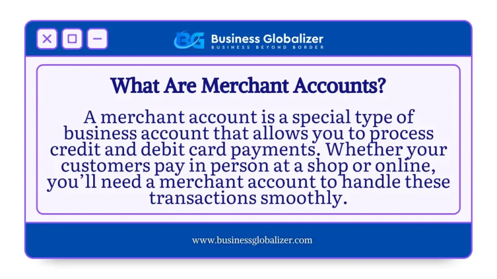 High-Risk Vs. Low-Risk Merchant Accounts 1 A merchant account is a special type of business account that allows you to process credit and debit card payments.