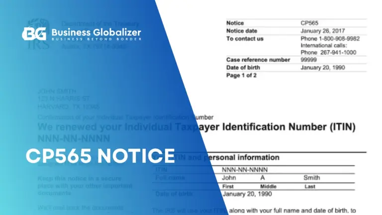 High Risk Merchant Account 12 CP565 Notice: Understand the ITIN Notice from the IRS