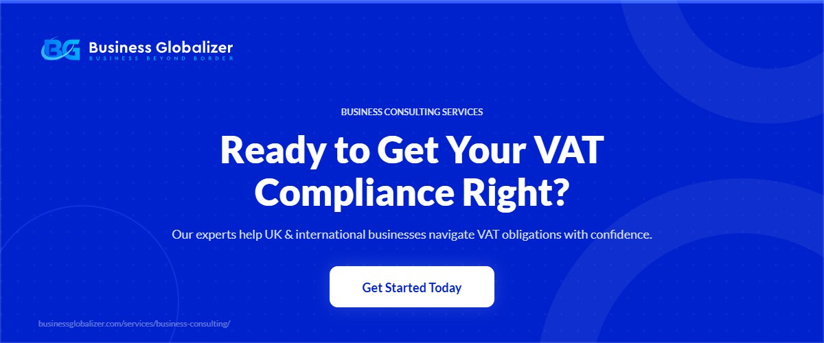 UK VAT rates business consulting services get started — Business Globalizer