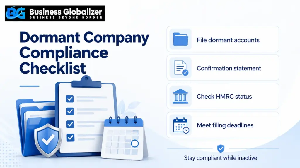 UK Dormant Company Accounts Explained 2 Dormant company compliance checklist for UK companies including dormant accounts, confirmation statement, HMRC status, and filing deadlines