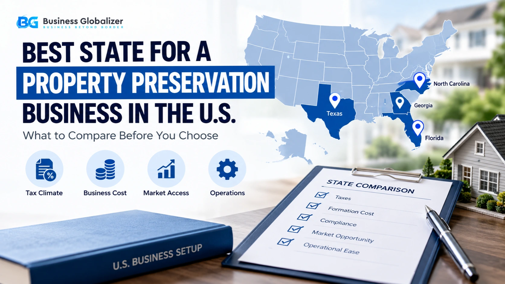 Best State for a Property Preservation Business in the U.S.