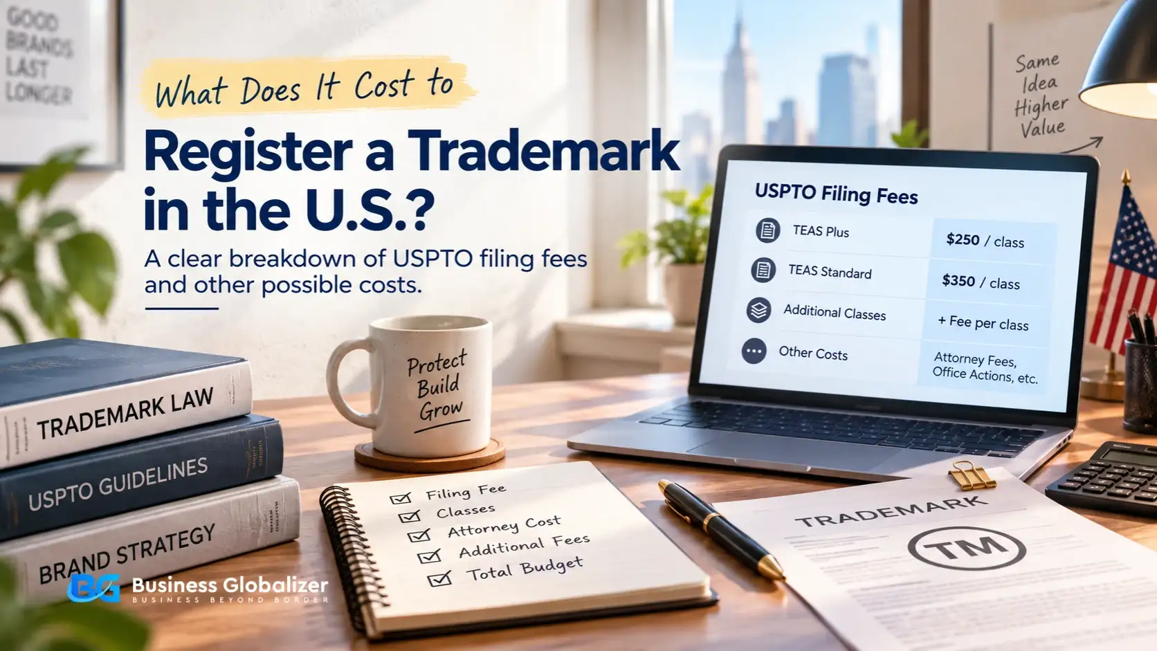 US Trademark Application Cost USPTO Filing Fees Explained